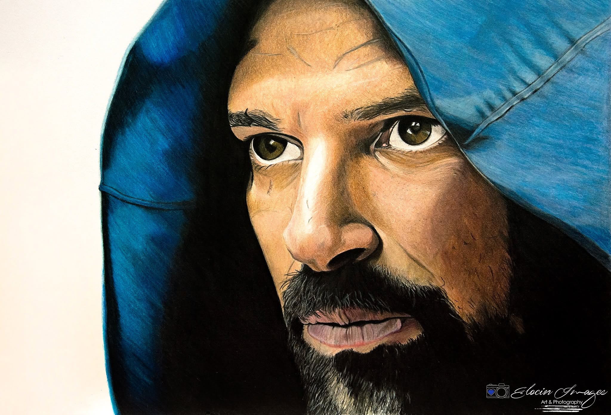 Allanon pencil artwork